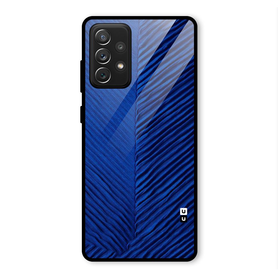 Classy Blues Glass Back Case for Galaxy A72