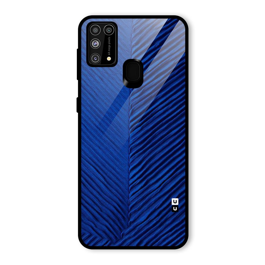 Classy Blues Glass Back Case for Galaxy F41