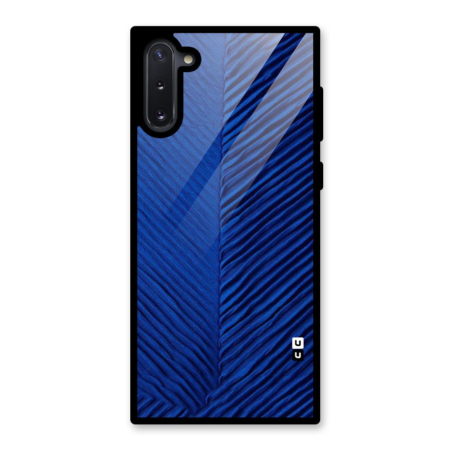 Classy Blues Glass Back Case for Galaxy Note 10