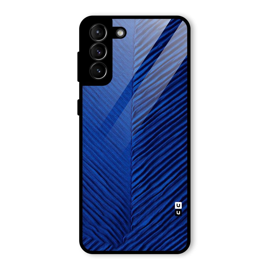 Classy Blues Glass Back Case for Galaxy S21 Plus