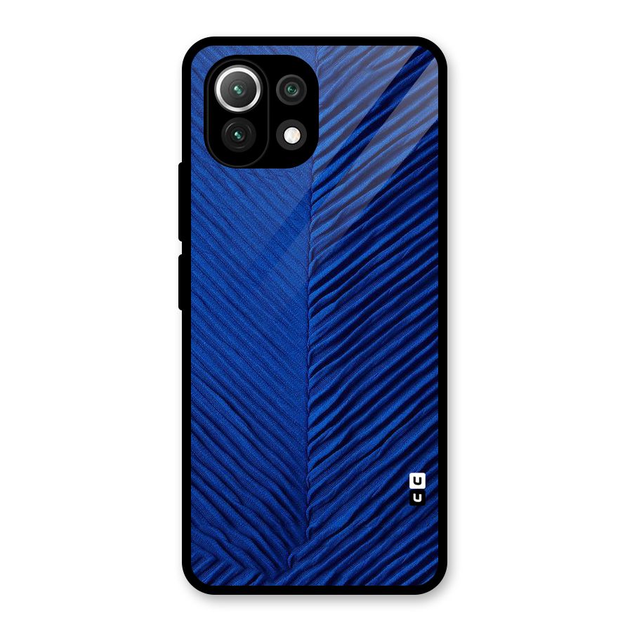 Classy Blues Glass Back Case for Mi 11 Lite