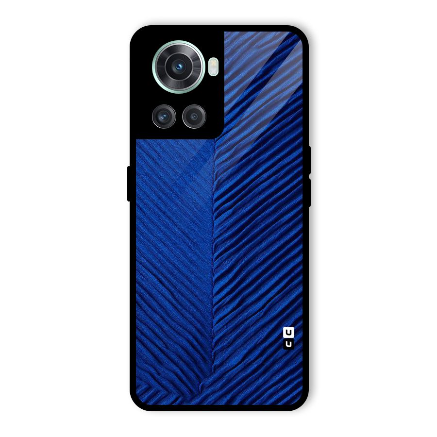 Classy Blues Glass Back Case for OnePlus 10R