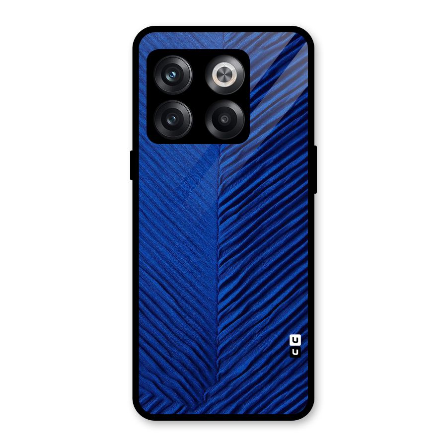 Classy Blues Glass Back Case for OnePlus 10T