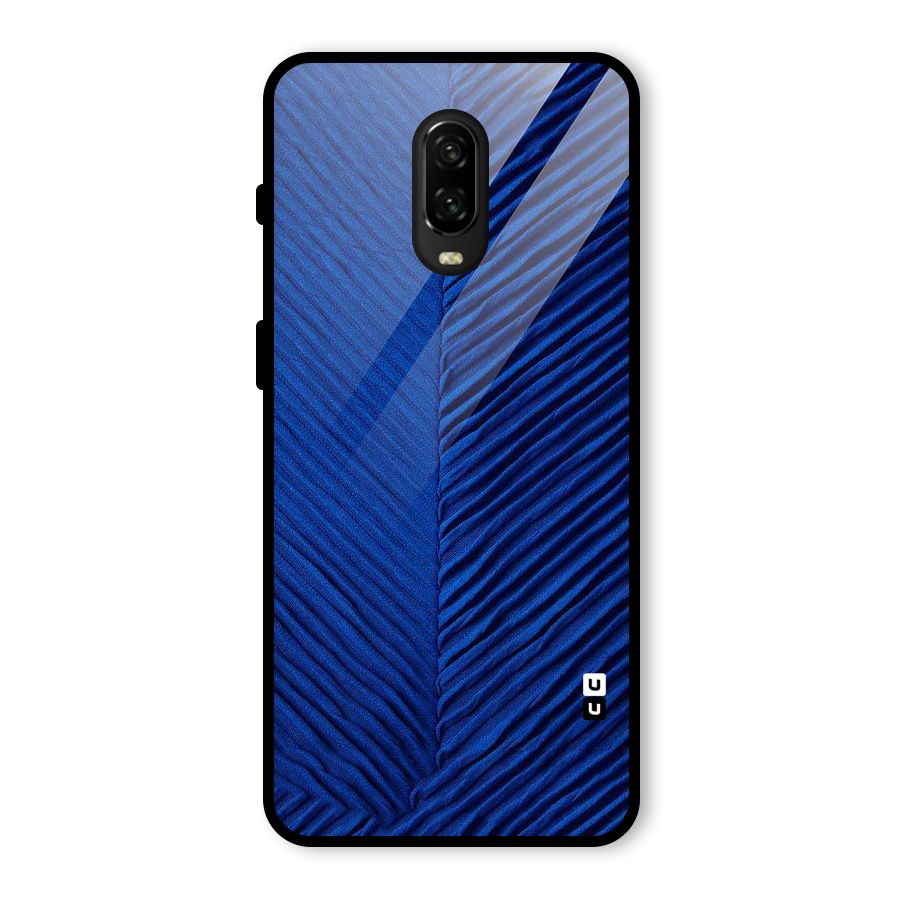 Classy Blues Glass Back Case for OnePlus 6T