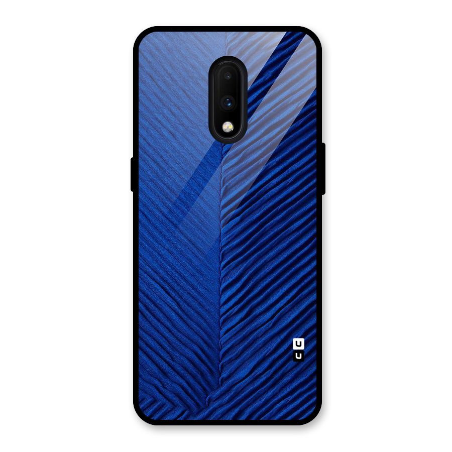 Classy Blues Glass Back Case for OnePlus 7