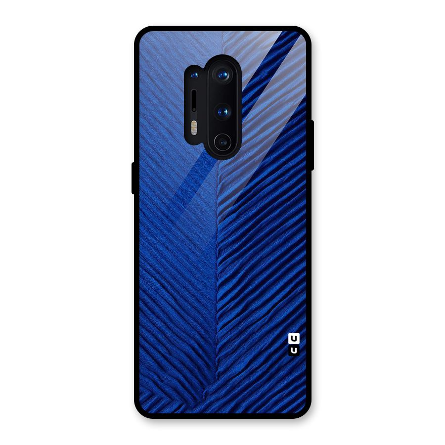 Classy Blues Glass Back Case for OnePlus 8 Pro