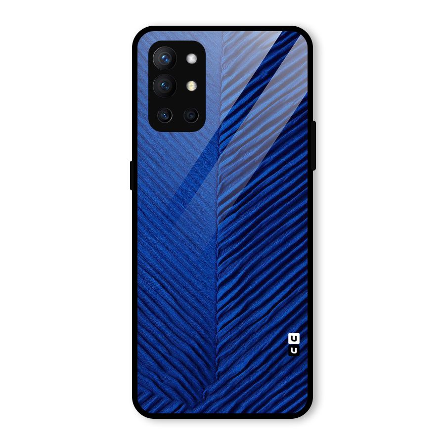 Classy Blues Glass Back Case for OnePlus 9R