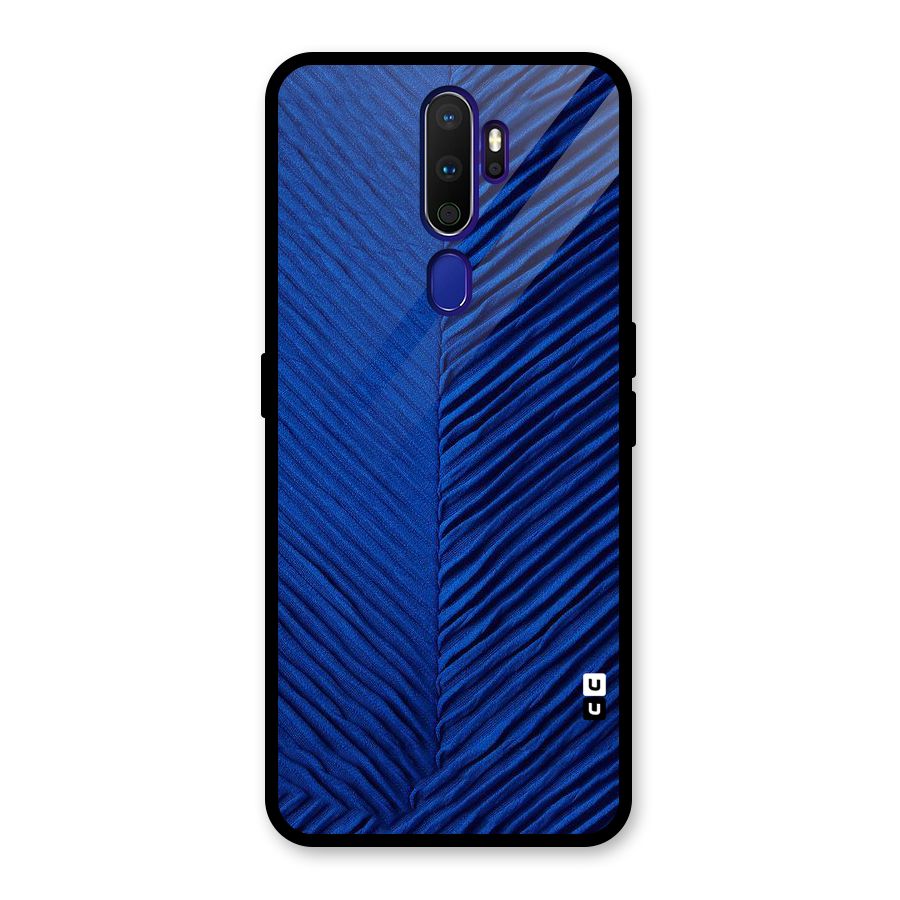Classy Blues Glass Back Case for Oppo A9 (2020)