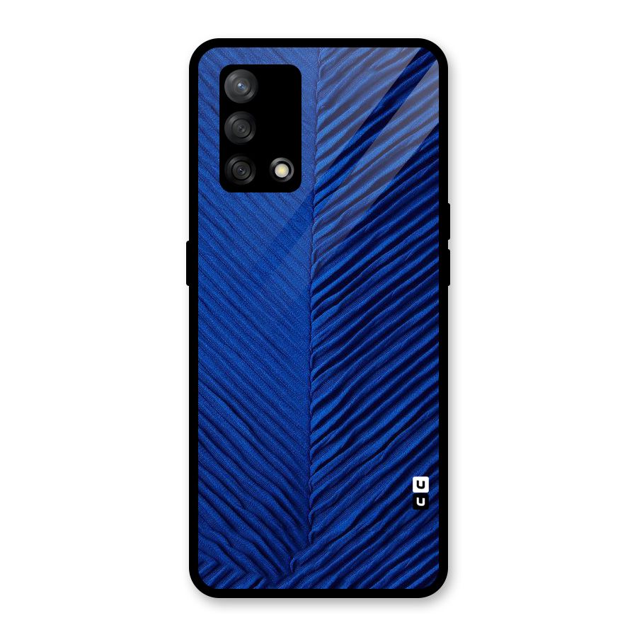 Classy Blues Glass Back Case for Oppo F19