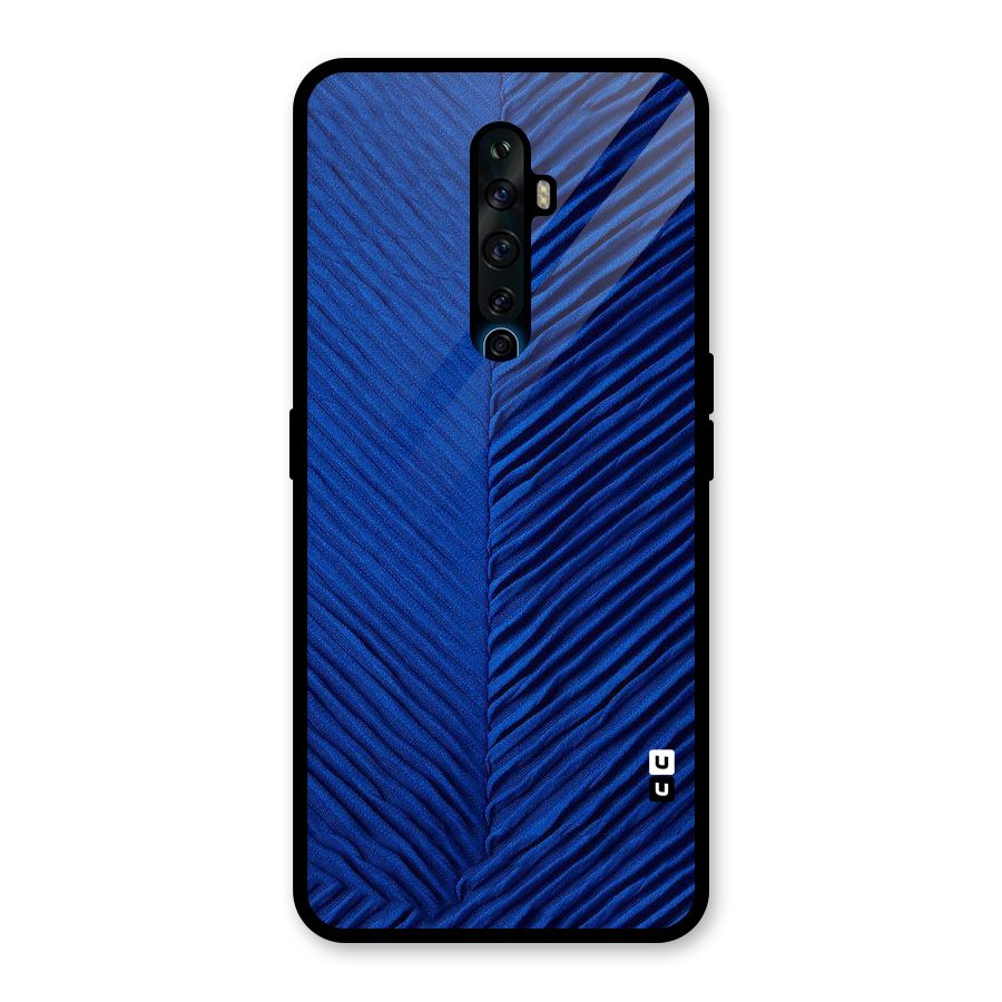 Classy Blues Glass Back Case for Oppo Reno2 F