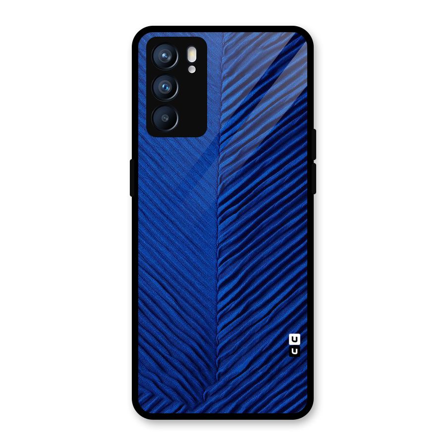 Classy Blues Glass Back Case for Oppo Reno6 5G