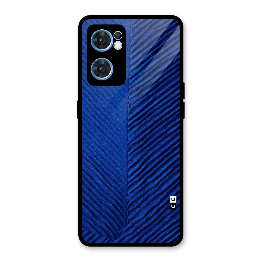 Classy Blues Glass Back Case for Oppo Reno7 5G