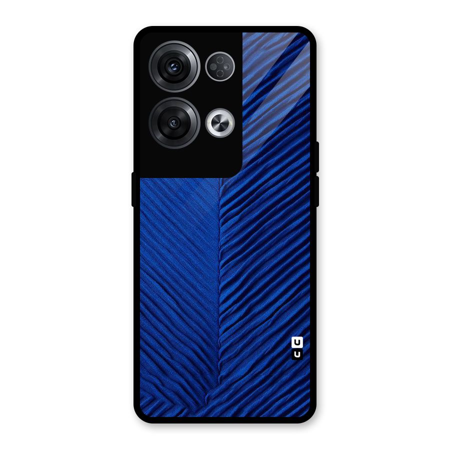 Classy Blues Glass Back Case for Oppo Reno8 Pro 5G