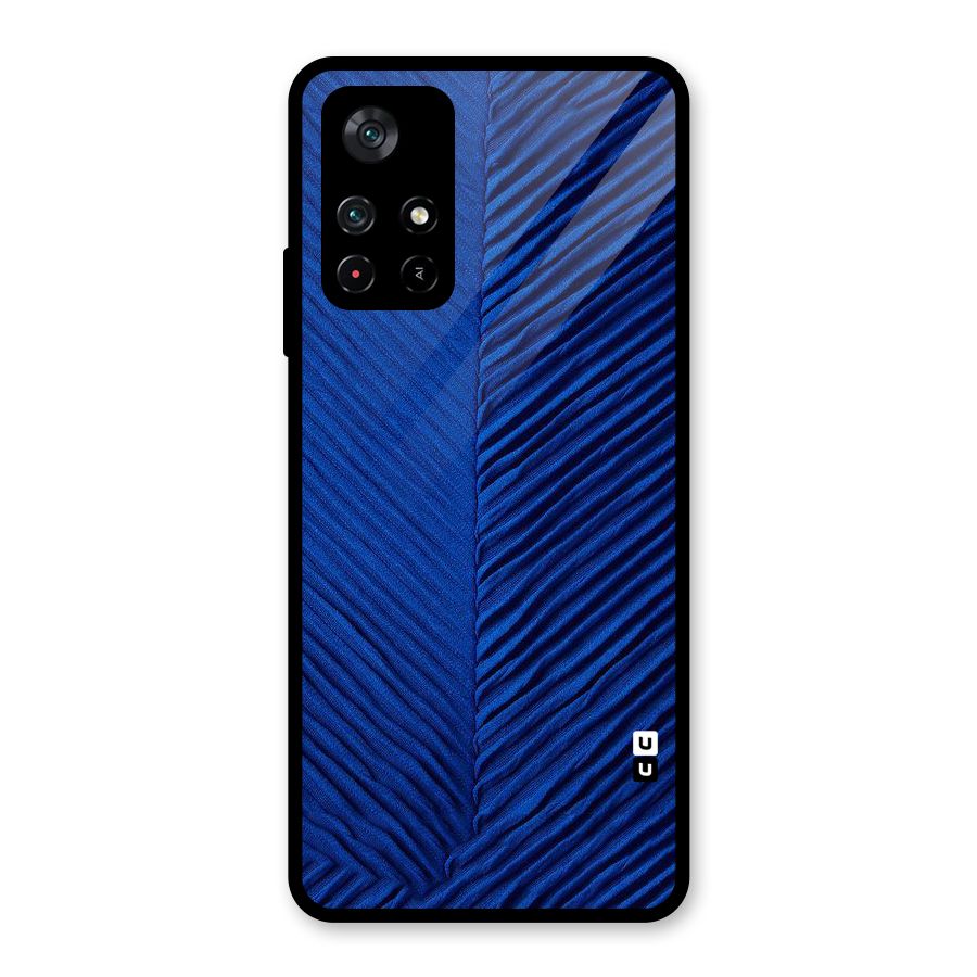 Classy Blues Glass Back Case for Poco M4 Pro 5G