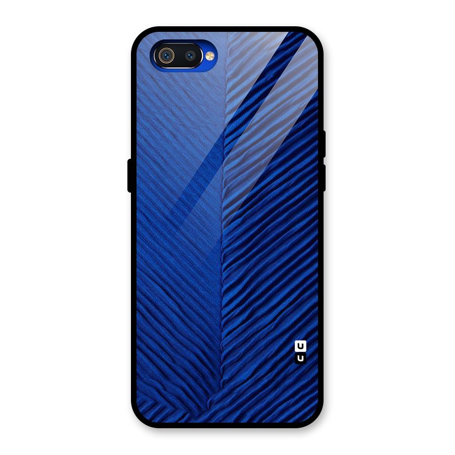 Classy Blues Glass Back Case for Realme C2