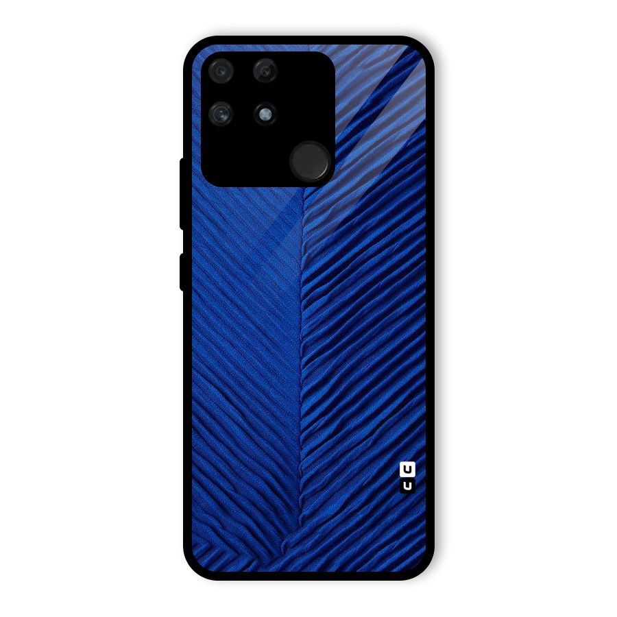 Classy Blues Glass Back Case for Realme Narzo 50A