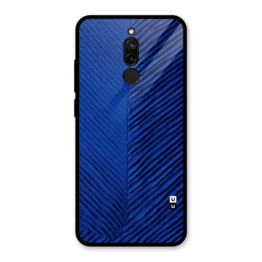 Classy Blues Glass Back Case for Redmi 8