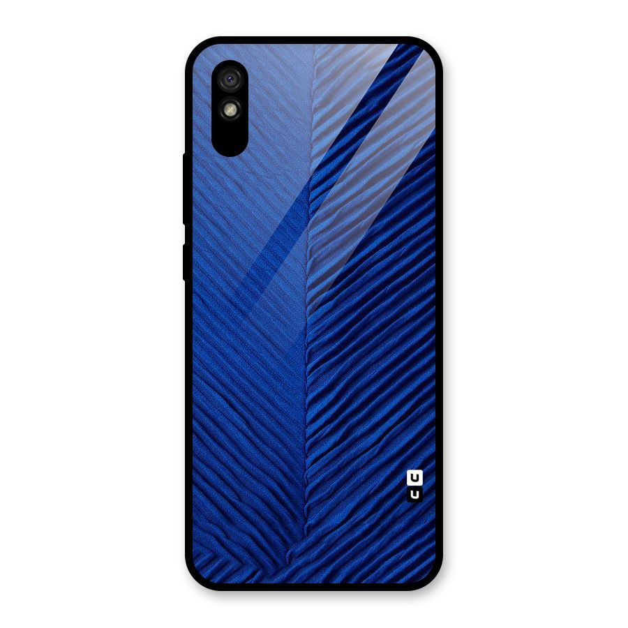 Classy Blues Glass Back Case for Redmi 9i