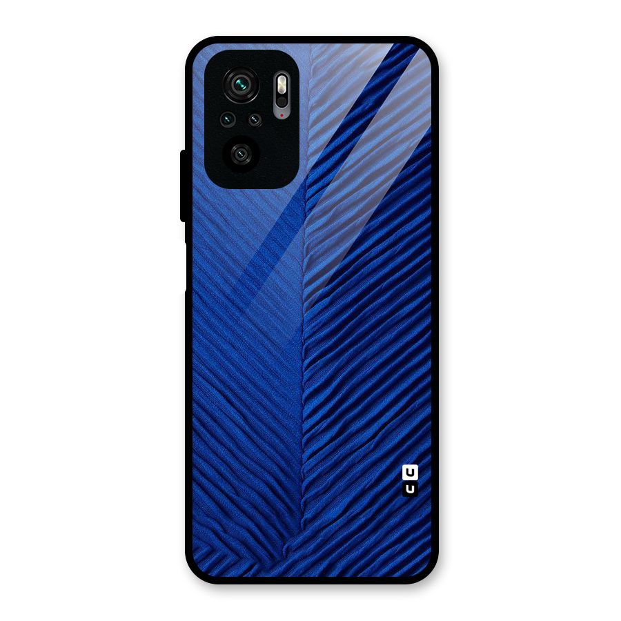 Classy Blues Glass Back Case for Redmi Note 10S