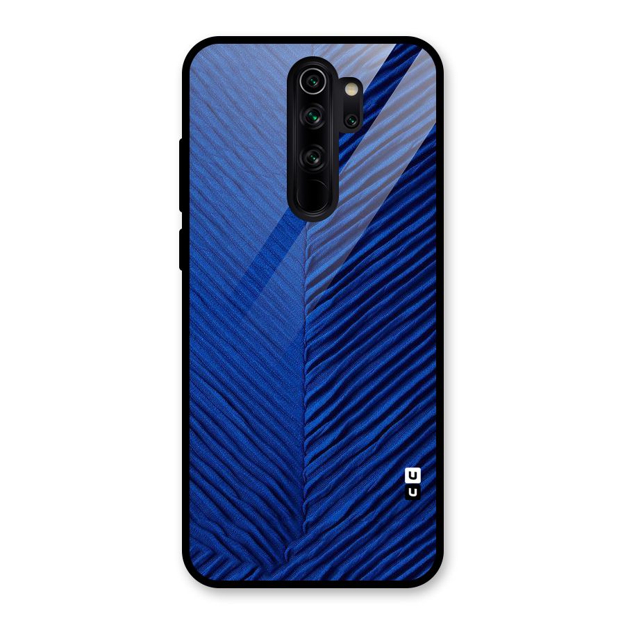 Classy Blues Glass Back Case for Redmi Note 8 Pro