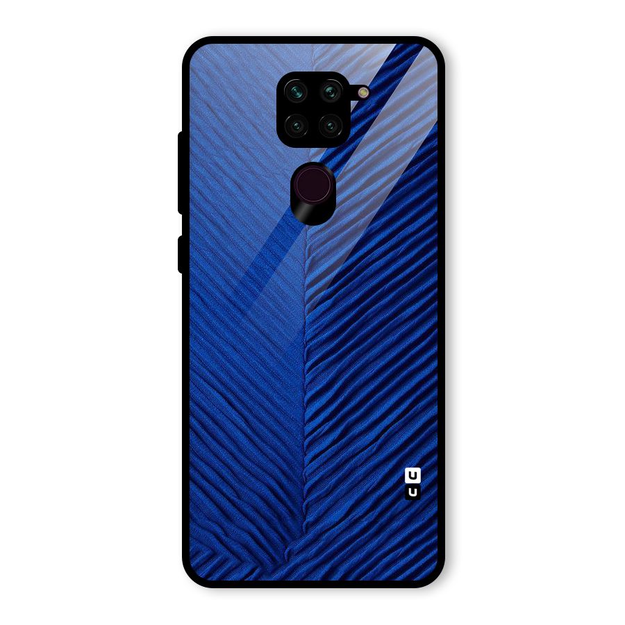 Classy Blues Glass Back Case for Redmi Note 9