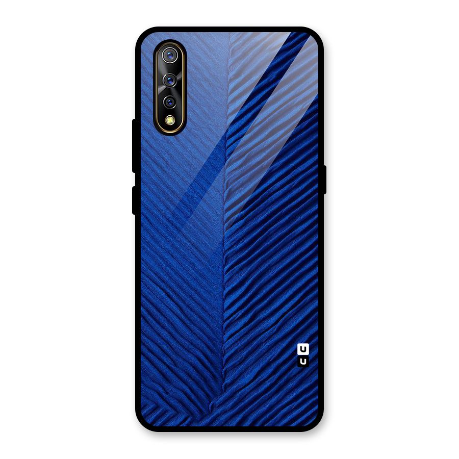 Classy Blues Glass Back Case for Vivo S1