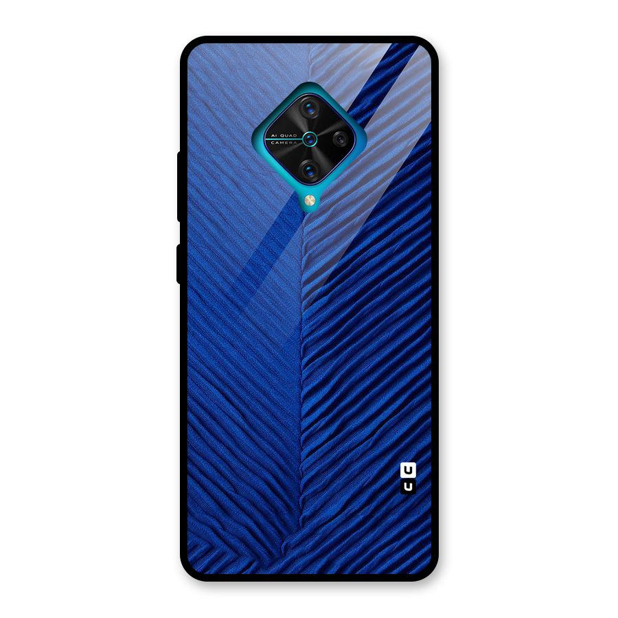 Classy Blues Glass Back Case for Vivo S1 Pro