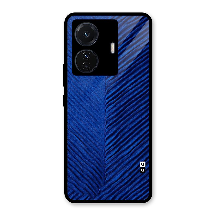 Classy Blues Glass Back Case for Vivo T1 Pro