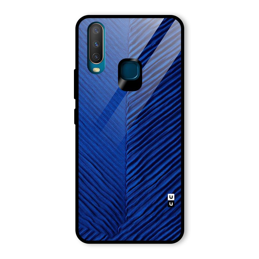 Classy Blues Glass Back Case for Vivo U10