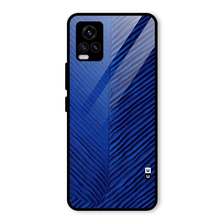Classy Blues Glass Back Case for Vivo V20