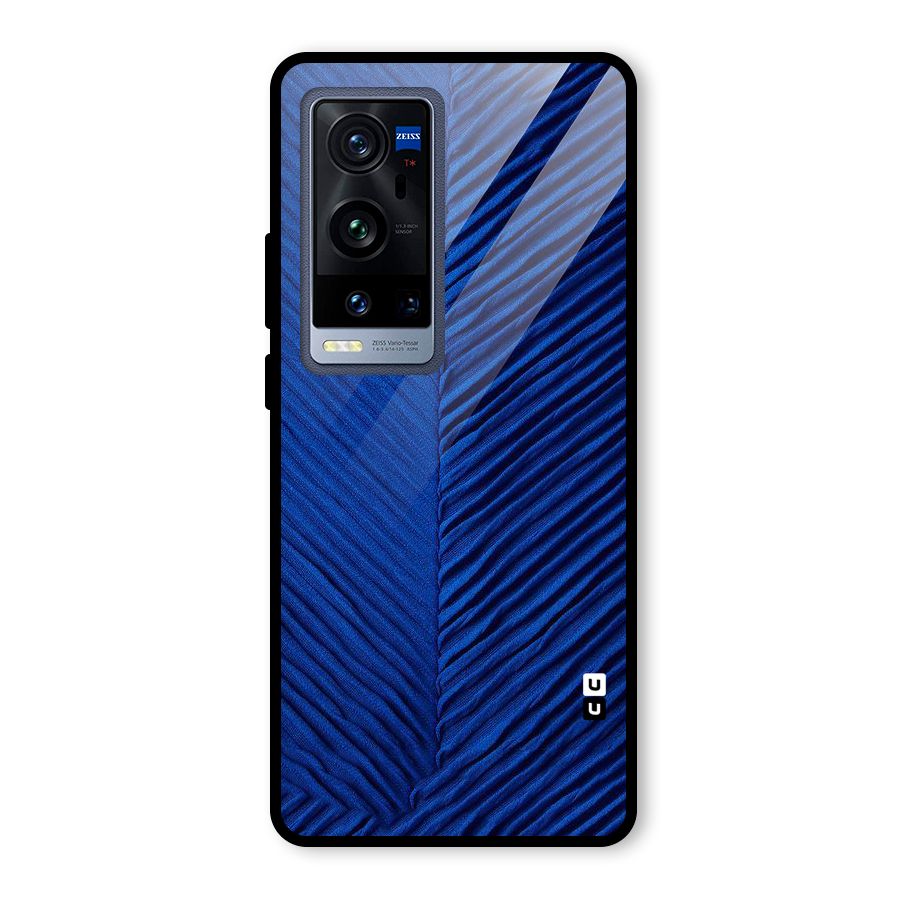 Classy Blues Glass Back Case for Vivo X60 Pro Plus