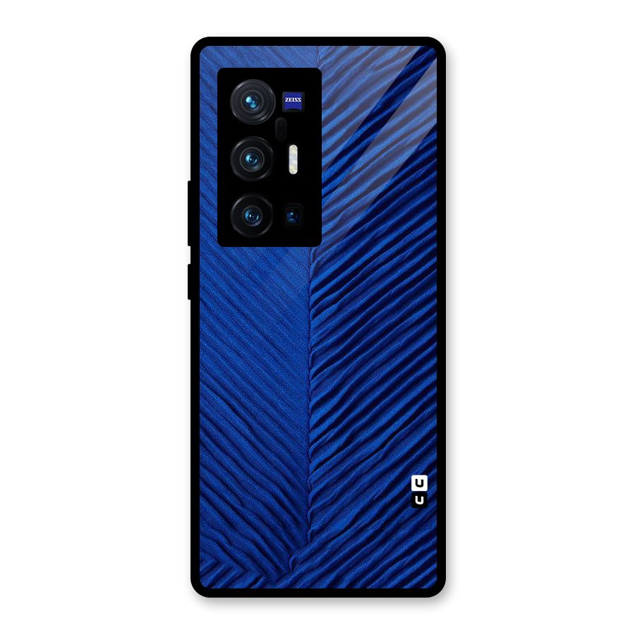 Classy Blues Glass Back Case for Vivo X70 Pro Plus