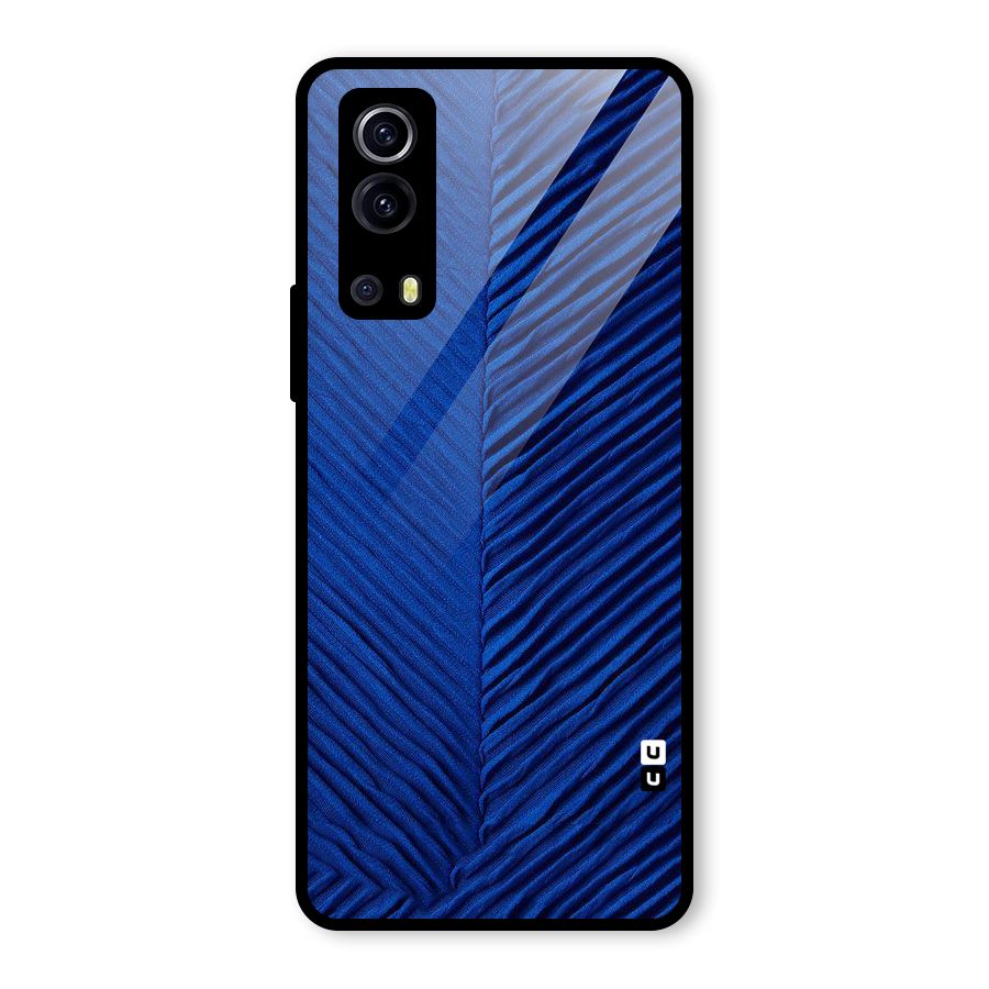 Classy Blues Glass Back Case for Vivo iQOO Z3
