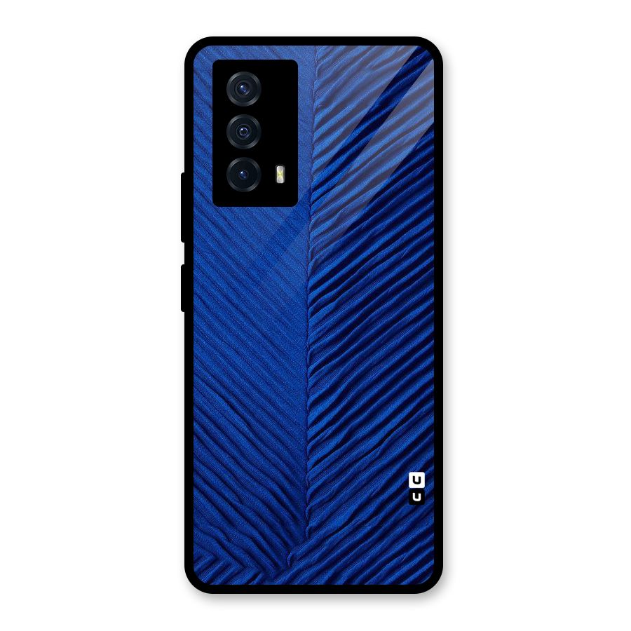 Classy Blues Glass Back Case for Vivo iQOO Z5