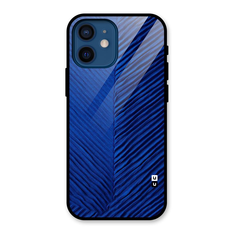 Classy Blues Glass Back Case for iPhone 12 Mini