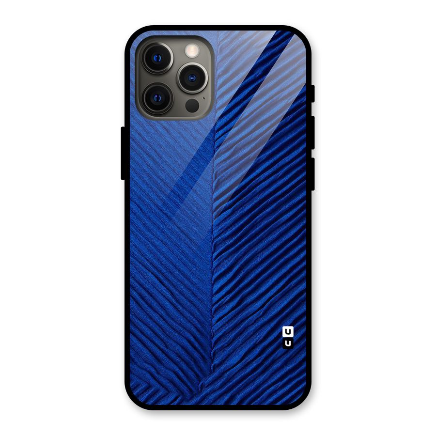 Classy Blues Glass Back Case for iPhone 12 Pro Max
