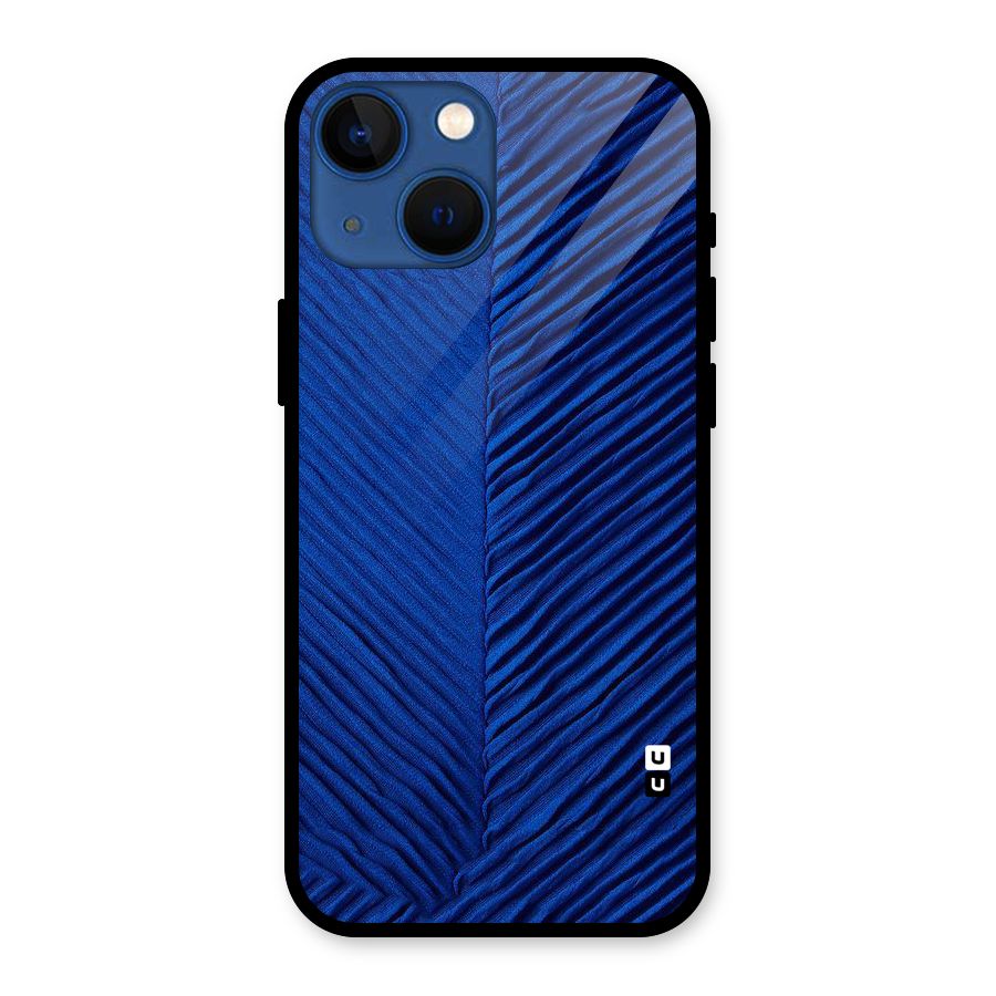 Classy Blues Glass Back Case for iPhone 13 Mini