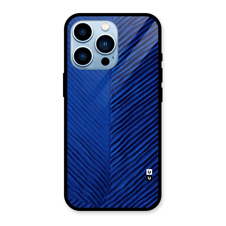 Classy Blues Glass Back Case for iPhone 13 Pro