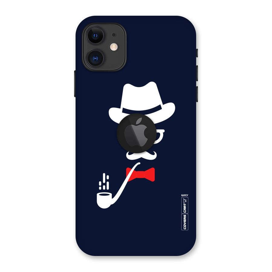 Classy Dad Back Case for iPhone 11 Logo Cut