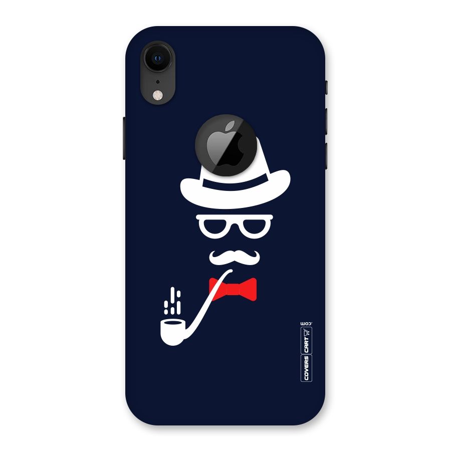 Classy Dad Back Case for iPhone XR Logo Cut