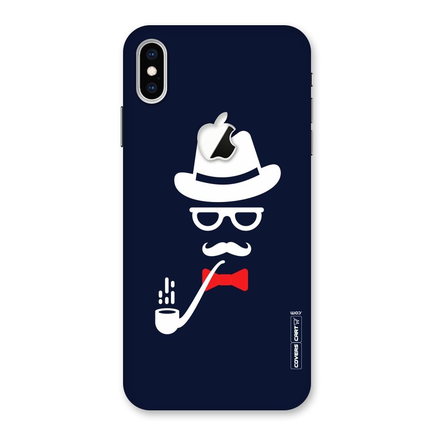 Classy Dad Back Case for iPhone XS Max Apple Cut