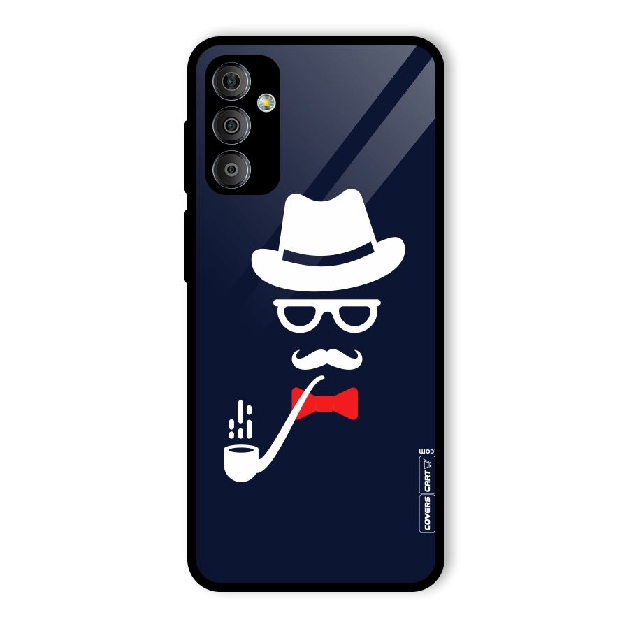 Classy Dad Glass Back Case for Galaxy F23