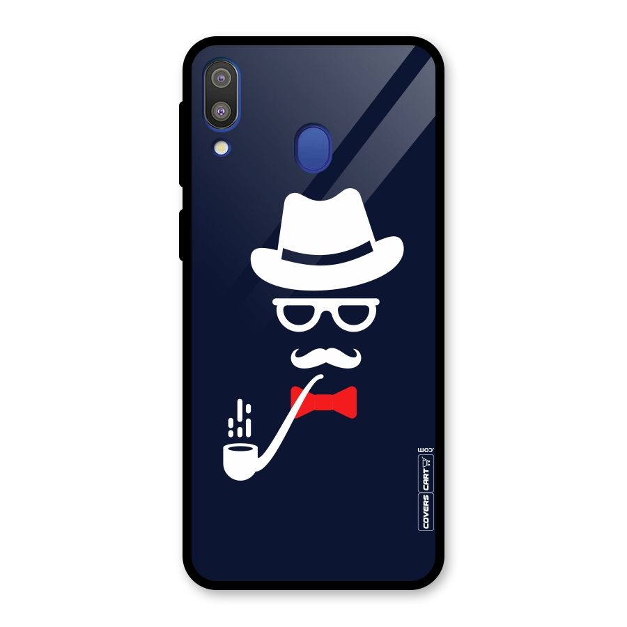 Classy Dad Glass Back Case for Galaxy M20