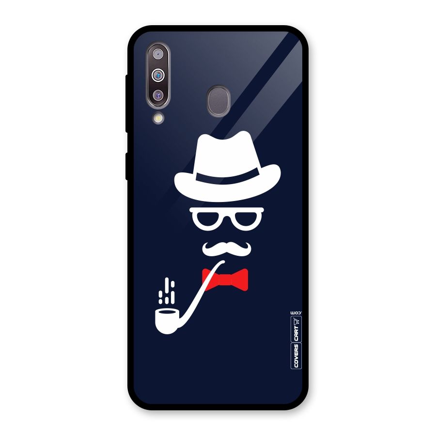 Classy Dad Glass Back Case for Galaxy M30