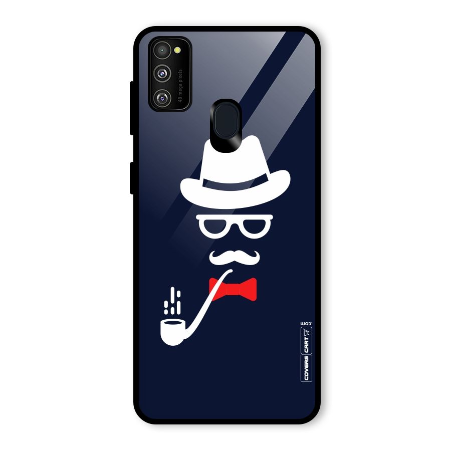 Classy Dad Glass Back Case for Galaxy M30s