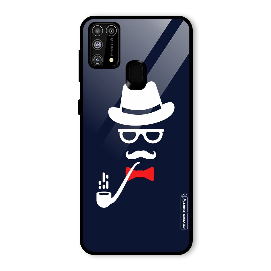 Classy Dad Glass Back Case for Galaxy M31