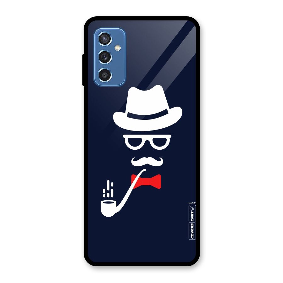 Classy Dad Glass Back Case for Galaxy M52 5G