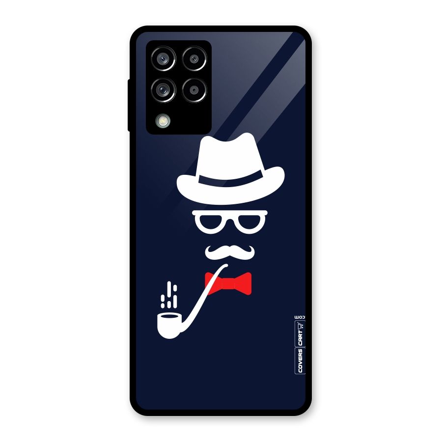 Classy Dad Glass Back Case for Galaxy M53 5G