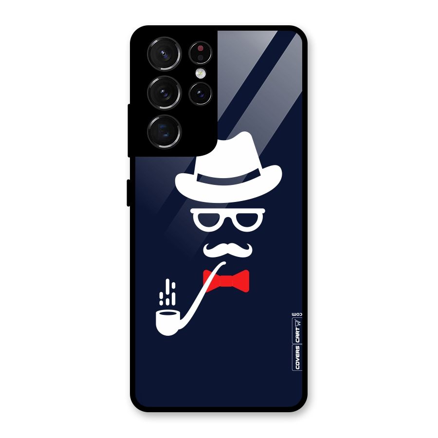 Classy Dad Glass Back Case for Galaxy S21 Ultra 5G