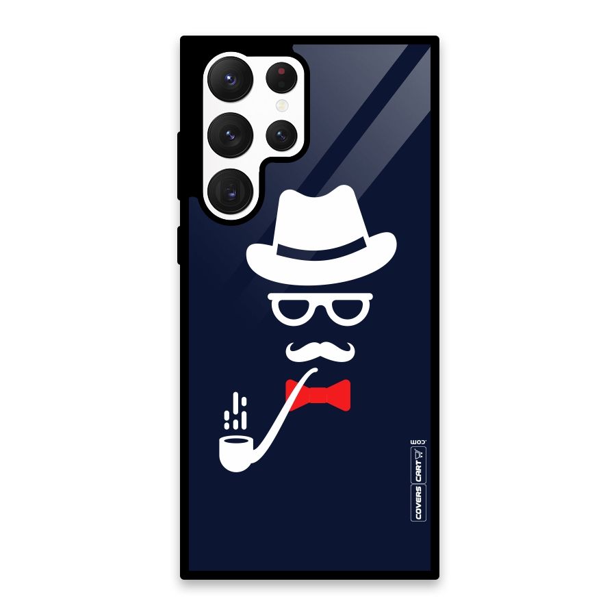 Classy Dad Glass Back Case for Galaxy S22 Ultra 5G